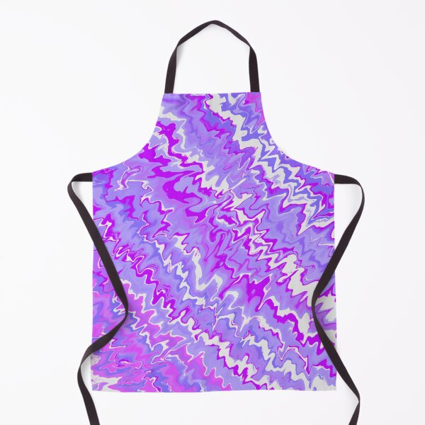 Item preview, Modern Liquid Swirl Abstract Pattern Vibrant Neon Purple, Purple Tones Multicolor Design designed and sold by theprintedclub.