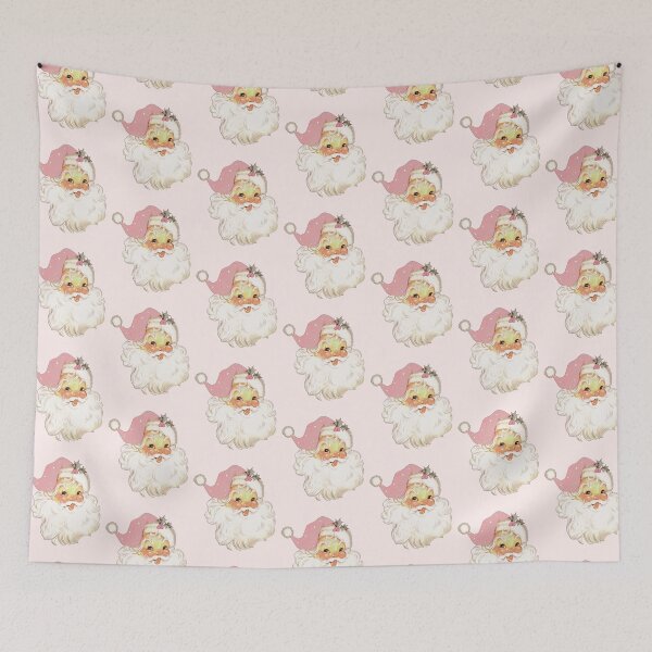 Item preview, Retro Vintage Pink Santa Claus  designed and sold by All-The-Tees.