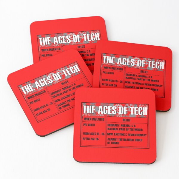Item preview, The ages of Tech designed and sold by bluehair.