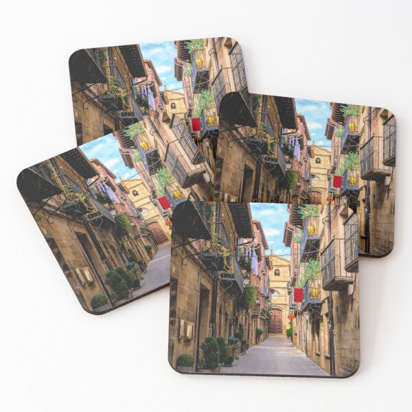 Item preview, Laguardia Spain Narrow Street in Rioja Region Spanish Town designed and sold by acceleratorhams.