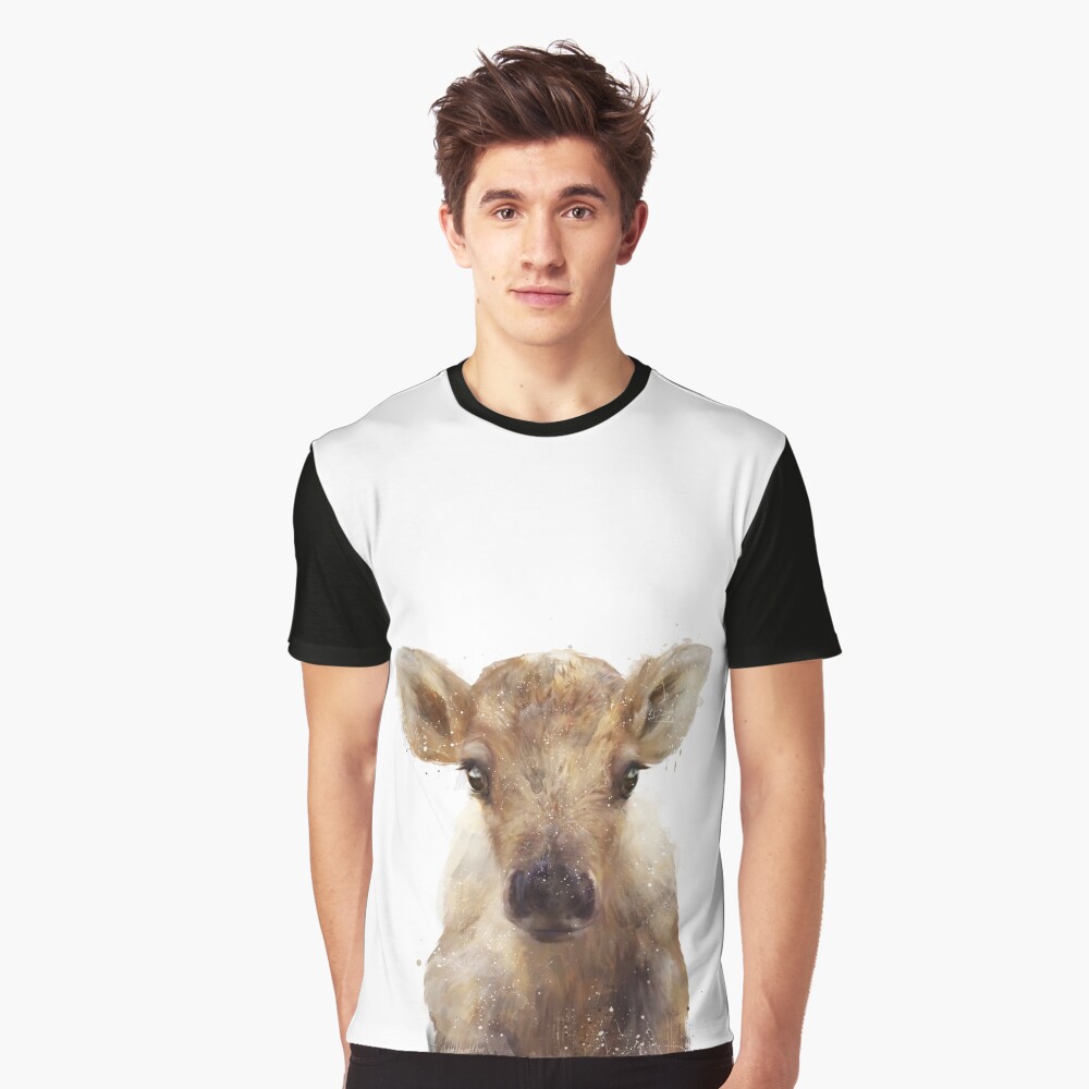 Little Reindeer Graphic T-Shirt