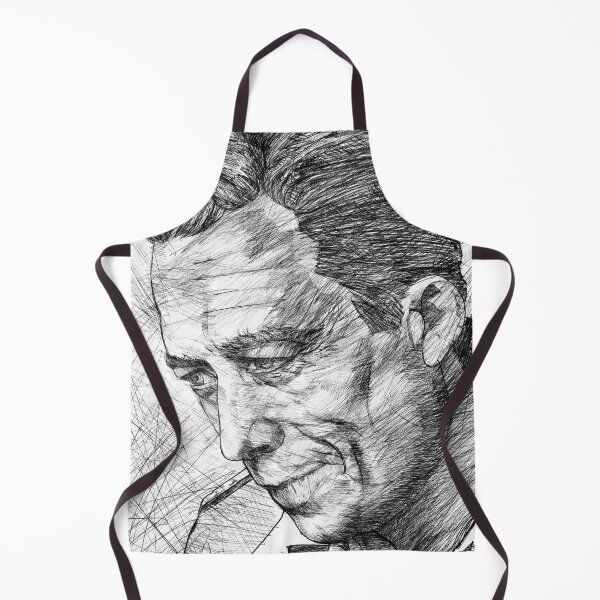Item preview, ALBERT CAMUS black and white pencil portrait .1 designed and sold by lautir.