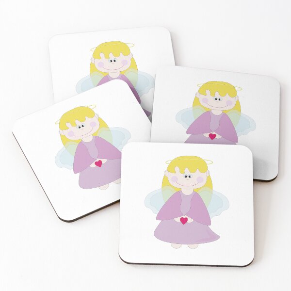 Item preview, little angel with heart designed and sold by SunGraphicArt.