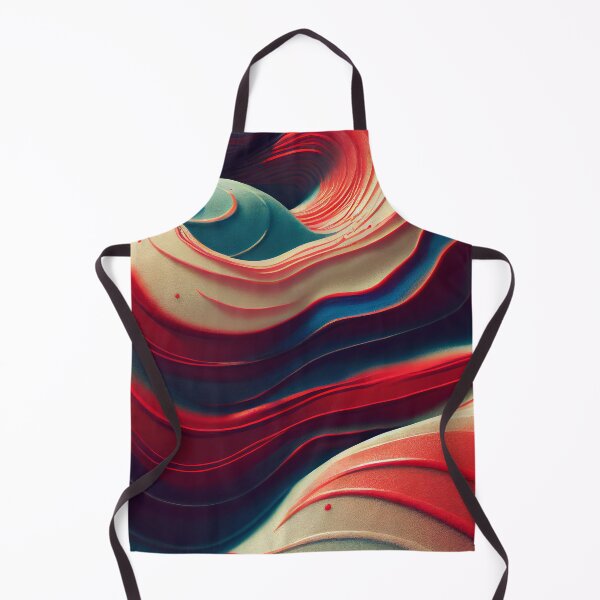 Item preview, Varicolored dunes wavy pattern designed and sold by AppleElf.