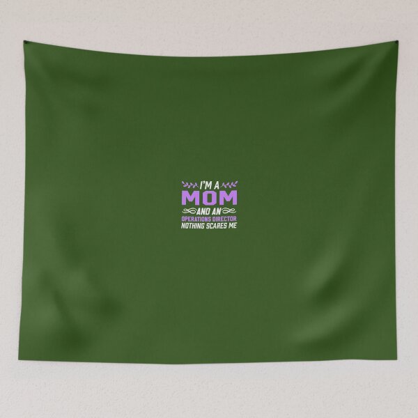 Item preview, I'm A Mom And An Operations Director Nothing Scares Me  designed and sold by AlwaysAwesome.