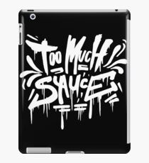Too Much Sauce mane - Graffiti Tag Style - Gucci iPad Case/Skin