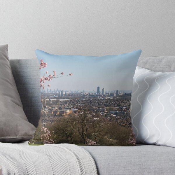 Item preview, London sakura cityscape designed and sold by hawkie.