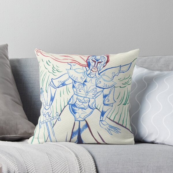 Item preview, Armored Angel colored ink painting designed and sold by Hynek Šnajdr.