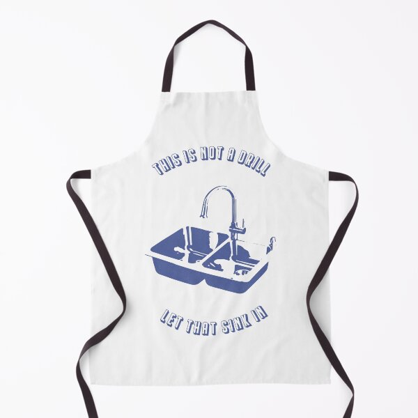 Item preview, Let That Sink In (textured blue version) designed and sold by toolongdidntdraw.