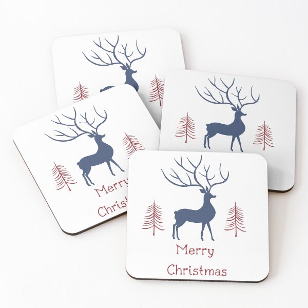 Item preview, Blue Reindeer Merry Christmas  designed and sold by Your  Dream.