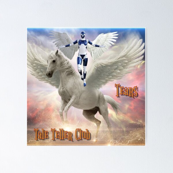 Tears Tale Teller Club Record Cover Art by iServalan CDM Music Track Poster