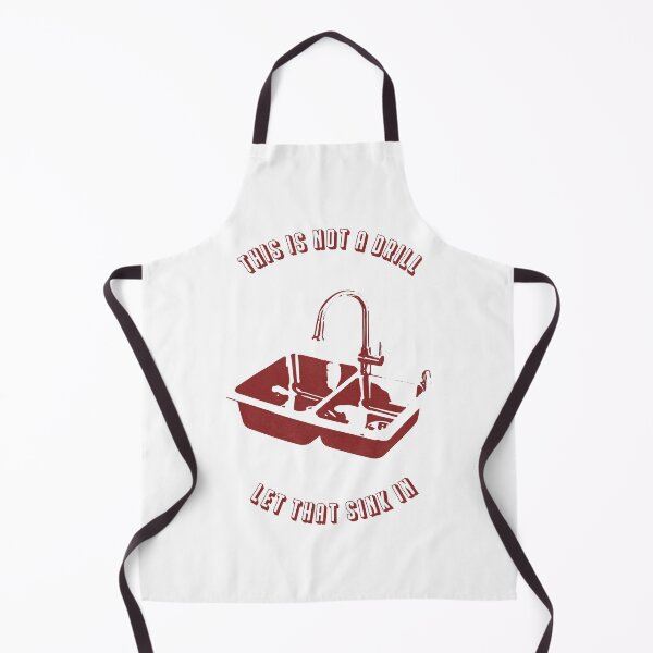 Item preview, Let That Sink In (textured red version) designed and sold by toolongdidntdraw.