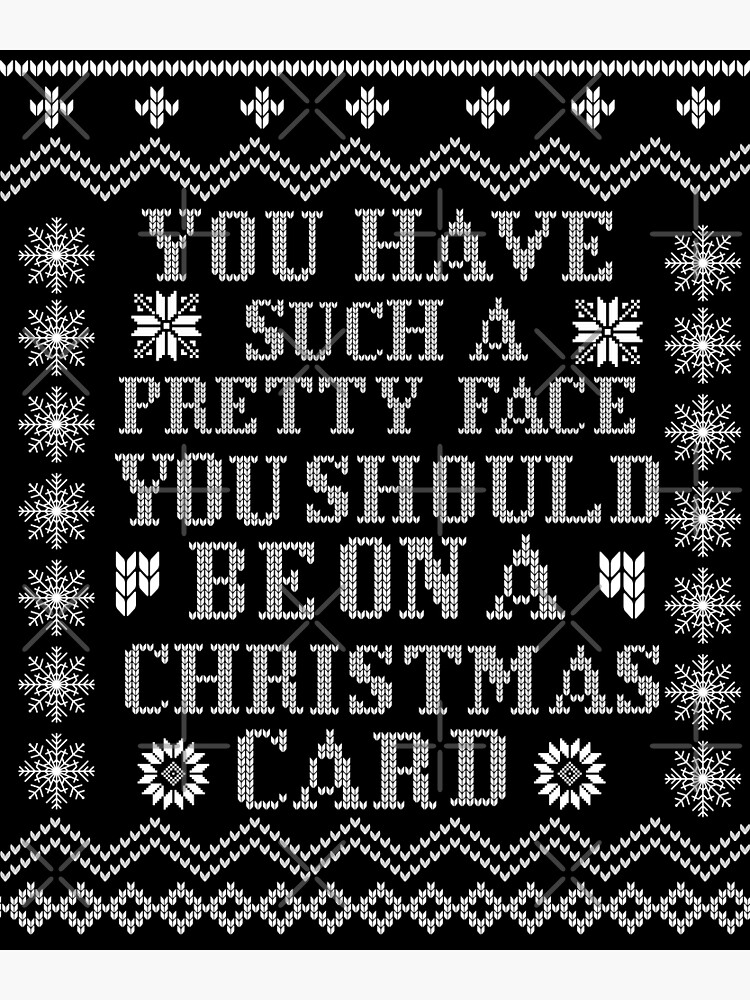 Póster for Sale con la obra «tienes una cara tan bonita que