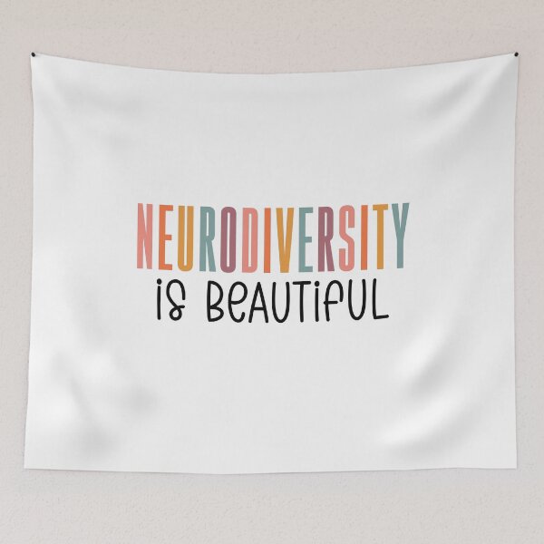 Item preview, Neurodiversity Is Beautiful designed and sold by MystroDesigns.