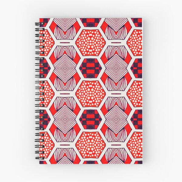 Item preview, Red Black and White Geos 1 designed and sold by debutpagesart.