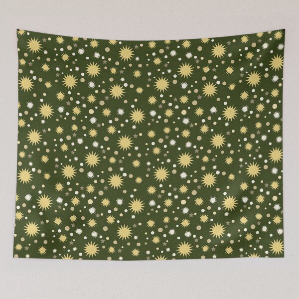 Item preview, circles and stars pattern designed and sold by SunGraphicArt.