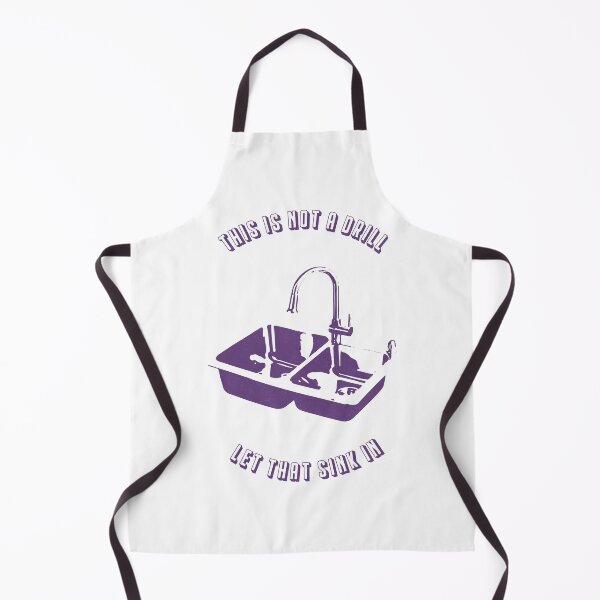 Item preview, Let That Sink In (textured purple version) designed and sold by toolongdidntdraw.