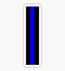 Thin Blue Line Vertical Leggings Sticker