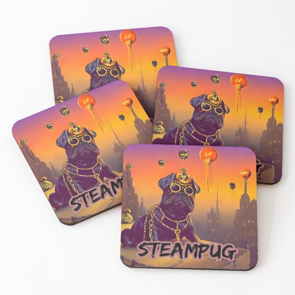 Item preview, Steampunk Thug Pug designed and sold by Coexist In Tee's .