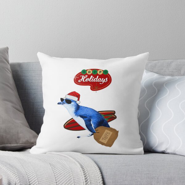 Item preview, Happy Holiday Surfer Penguin designed and sold by SBPenguins.