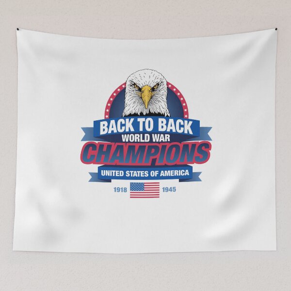 Item preview, Back to Back World War Champions designed and sold by GrandOldTees.