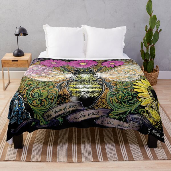 Item preview, The hum of bees is the voice of the garden designed and sold by Ty Meier.