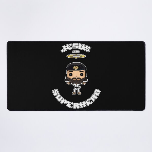 Item preview, Jesus Is My Superhero Vintage Retro Bearskin Karate Edition designed and sold by BSinterational.