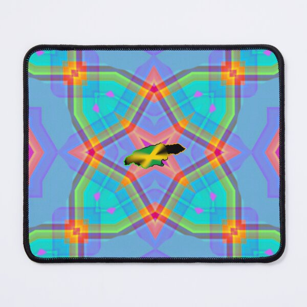 Item preview, UNFORGETTABLE WEST INDIES CHRISTMAS SOUVENIRS - UNIQUE ABSTRACT CARIBBEAN GEOMETRIC PATTERN - GREATJAMAICAN VIBES FLAG INSPIRATION designed and sold by Ralek.