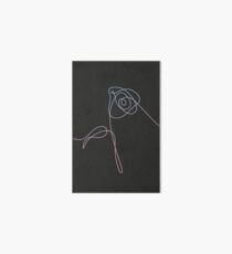 BTS LOVE YOURSELF FLOWER #1 Art Board