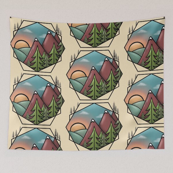 Item preview, Mountains Beauty designed and sold by NadyaOrangeKiss.