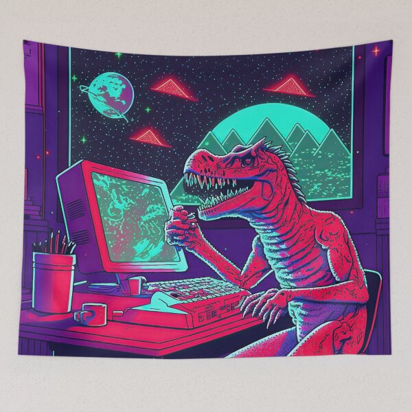 Item preview, 70s space dinosaur designed and sold by IA-Power.