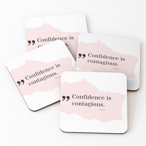 Item preview, confidence is contagious designed and sold by Work life.