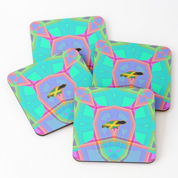 Item preview, UNFORGETTABLE WEST INDIES CHRISTMAS SOUVENIRS - UNIQUE ABSTRACT CARIBBEAN GEOMETRIC PATTERN - GREATJAMAICAN VIBES FLAG INSPIRATION designed and sold by Ralek.