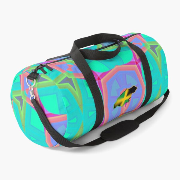 Item preview, UNFORGETTABLE WEST INDIES CHRISTMAS SOUVENIRS - UNIQUE ABSTRACT CARIBBEAN GEOMETRIC PATTERN - GREATJAMAICAN VIBES FLAG INSPIRATION designed and sold by Ralek.