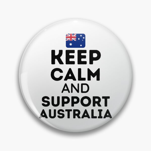 Item preview, Keep Calm And Support Australia | World Cup designed and sold by BopleDesigns.