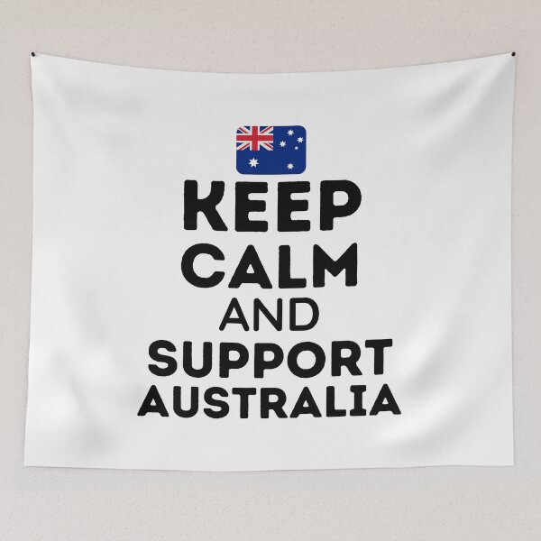 Item preview, Keep Calm And Support Australia | World Cup designed and sold by BopleDesigns.