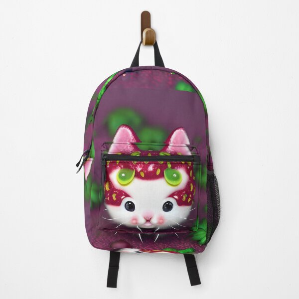 Item preview, A Tiny Kitten Strawberry designed and sold by ZenEverAI.