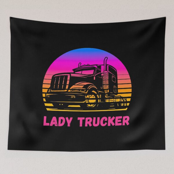 Artikelvorschau, Lady trucker Trucker Lady trucker womens trucker women trucker entworfen und verkauft von idealifeart.
