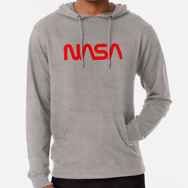 NASA Worm Logo Lightweight Hoodie