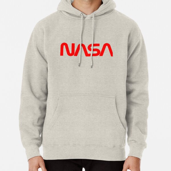 NASA Worm Logo Pullover Hoodie