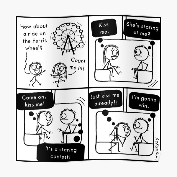 Ferris Wheel heyokyay comic Poster