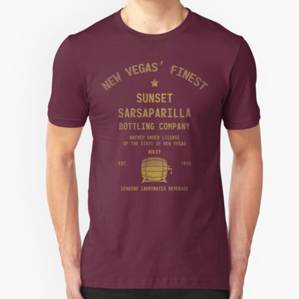Sunset Sarsaparilla Slim Fit T-Shirt