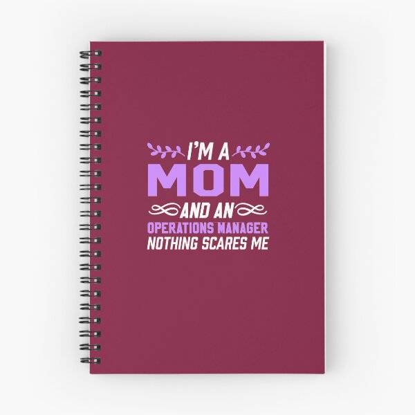 Item preview, I'm A Mom And An Operations Manager Nothing Scares Me designed and sold by AlwaysAwesome.