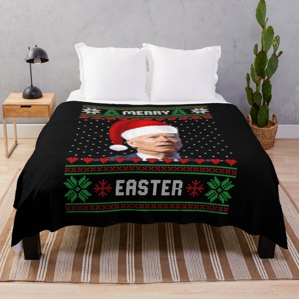 Item preview, Funny Joe Biden Merry Easter Ugly Christmas Sweater designed and sold by RosannaArt.