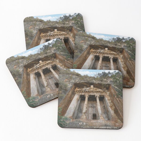 Item preview, Amyntas Rock Tombs at ancient Telmessos in Turkey designed and sold by mitzobs.