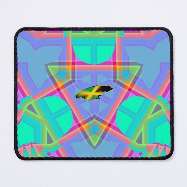 Item preview, UNFORGETTABLE WEST INDIES CHRISTMAS SOUVENIRS - UNIQUE ABSTRACT CARIBBEAN GEOMETRIC PATTERN - GREATJAMAICAN VIBES FLAG INSPIRATION designed and sold by Ralek.