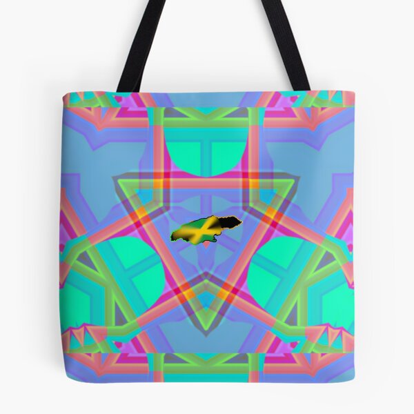 Item preview, UNFORGETTABLE WEST INDIES CHRISTMAS SOUVENIRS - UNIQUE ABSTRACT CARIBBEAN GEOMETRIC PATTERN - GREATJAMAICAN VIBES FLAG INSPIRATION designed and sold by Ralek.