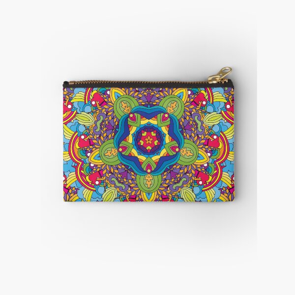 Item preview, Psychedelic jungle kaleidoscope ornament 36 designed and sold by Andrei Verner.