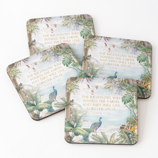Item preview, Psalm 37:29 (Paradise) designed and sold by Paper Bee Gift Shop.
