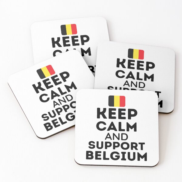 Item preview, Keep Calm And Support Belgium | World Cup designed and sold by BopleDesigns.